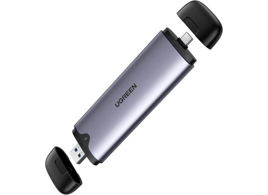 UGREEN CM353 2-in-1 USB-A & USB-C M.2 NVMe SSD Enclosure 10Gbps (55152)